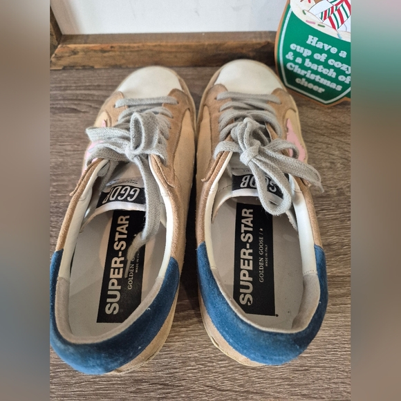 Golden Goose Womens Super Star Sneakers Size 37, Authentic - Picture 6 of 9